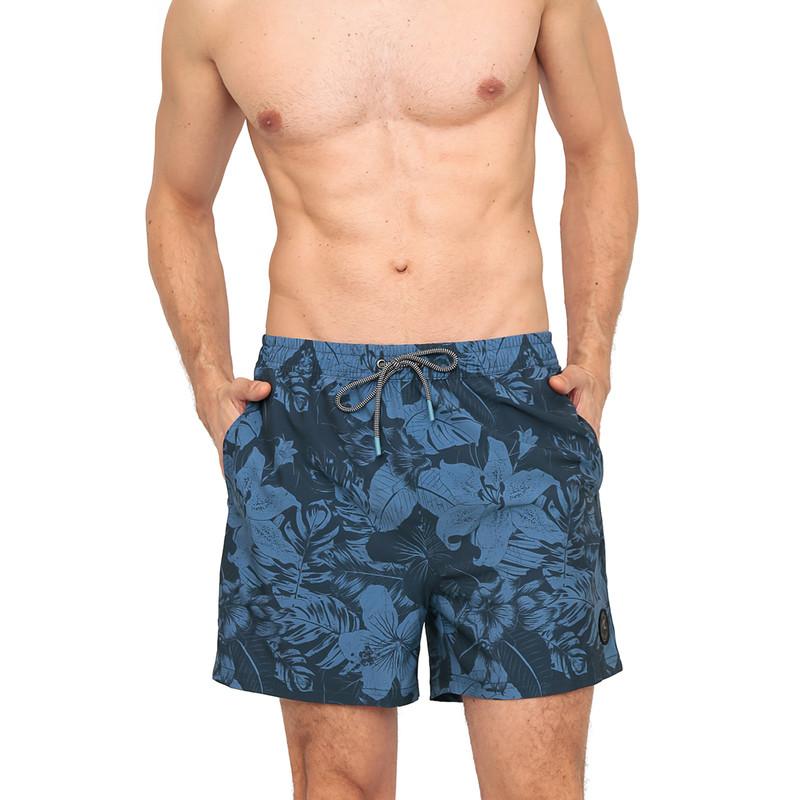 Traje de Baño Hombre Short W Stretch H2O Wear Azul