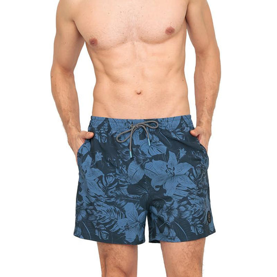 Traje de Baño Hombre Short W Stretch H2O Wear Azul