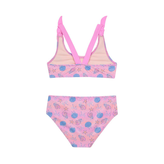 Bikini UV50 Niña Straps Y Fake Ties | H2O WEAR