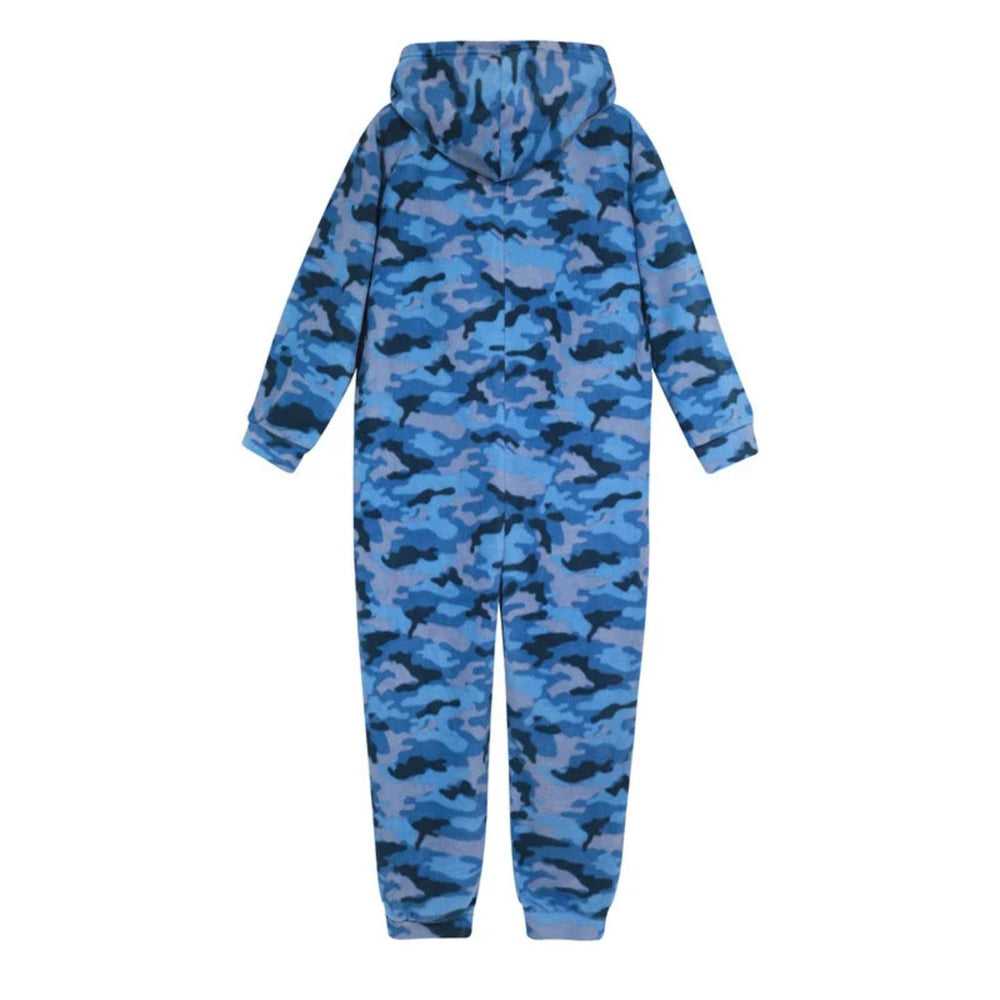 Pijama Niño Polar Camuflaje H2O Wear Azul
