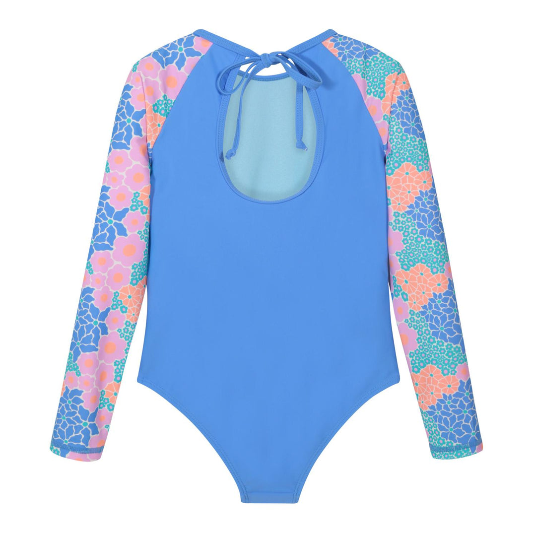 Traje de Baño UV50 Niña Amarra M.Larga | H2O WEAR