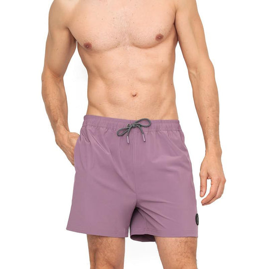 Traje de Baño Hombre Short W Stretch H2O Wear Morado