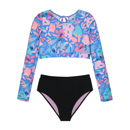 Tankini UV50 Teens Niña Crop Top M.Larga | H2O WEAR