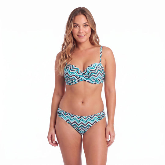Traje de Baño Bikini Mujer Copa Bandeau |H2O Wear Turquesa