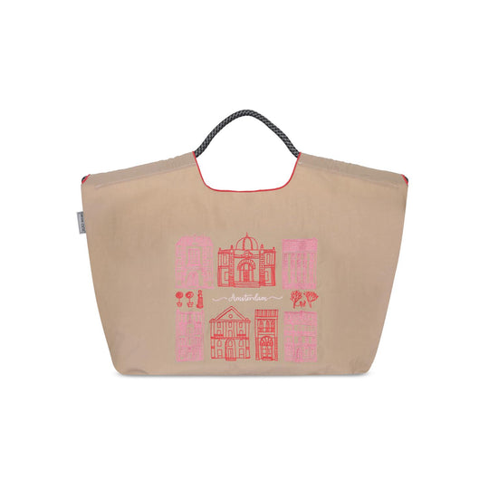 Bolso Bordado Amsterdam H2O Wear Beige