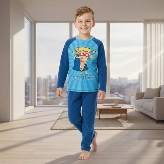 Pijama Niño Polar Azul H2O Wear