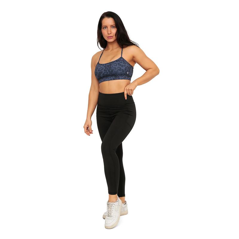 Legging Mujer Clasica Con Bolsillos H2O Wear Negro