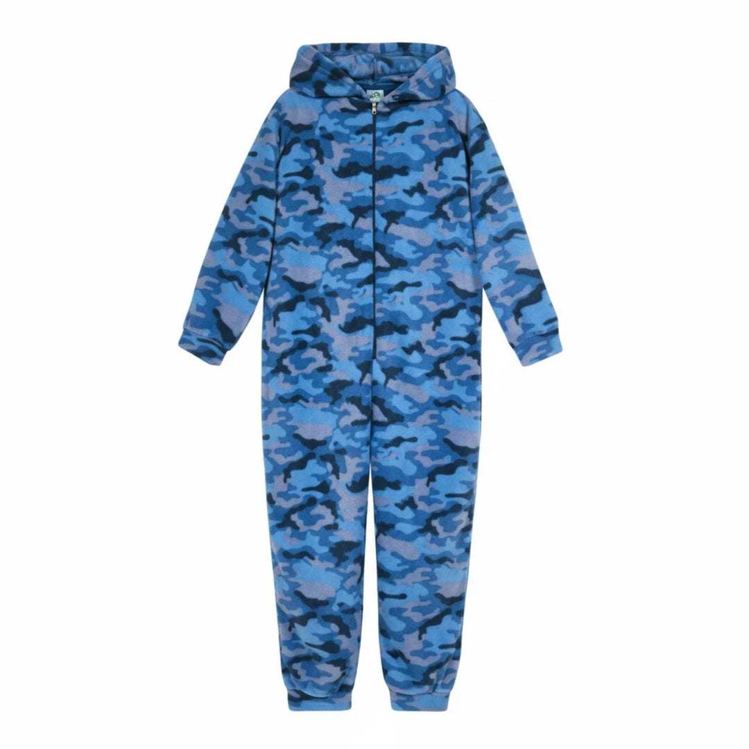 Pijama Niño Polar Camuflaje H2O Wear Azul