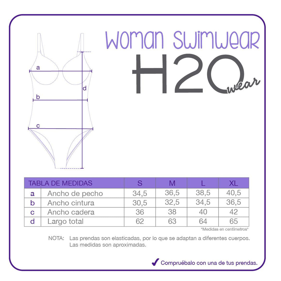 Traje de Baño Mujer Wire Anais | H2O WEAR