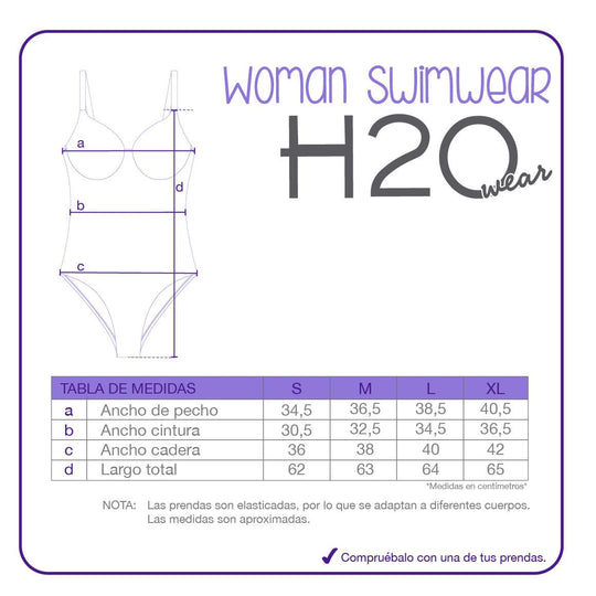 Traje de Baño Mujer Wire Anais | H2O WEAR