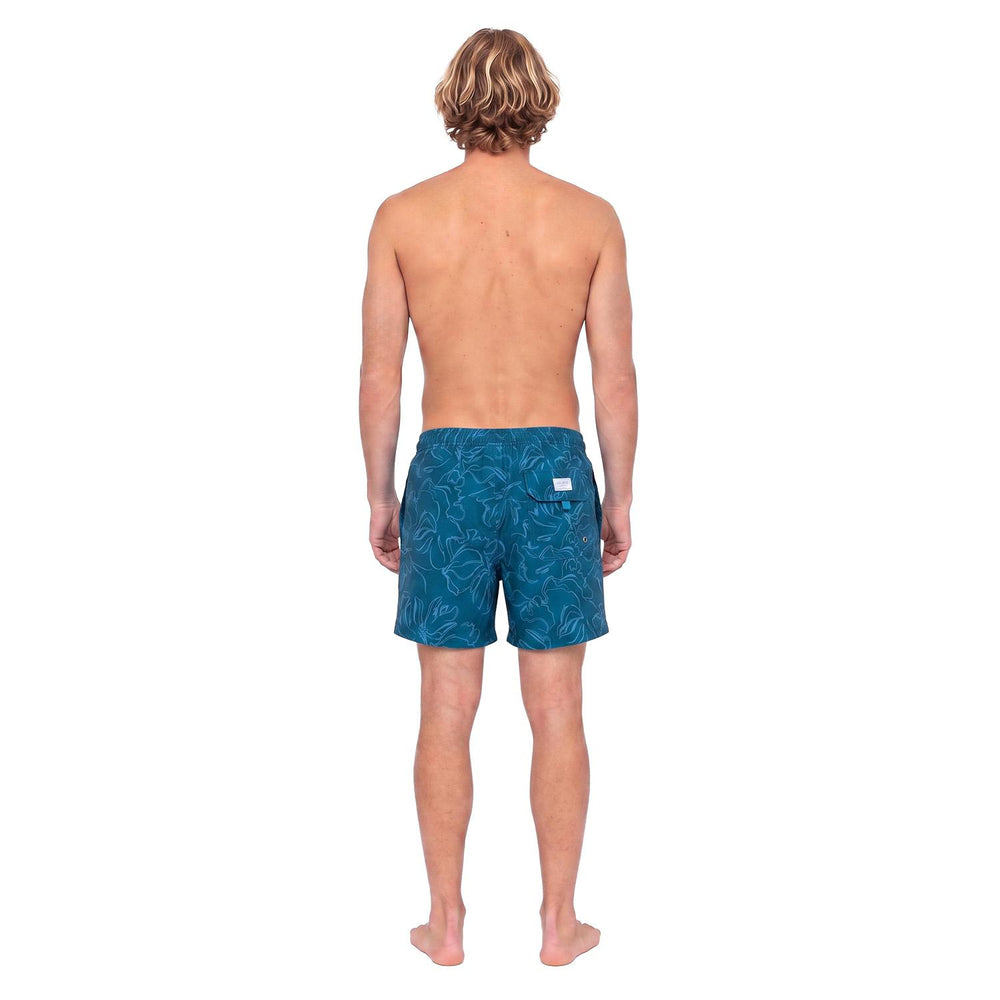 Short de Baño Hombre Estamp 4W Stretch Amalfi| H2O WEAR