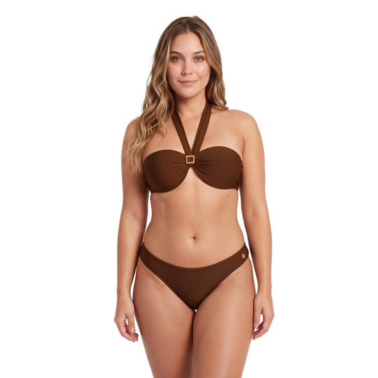 Traje de Baño Bikini Café Mujer | H2O Wear