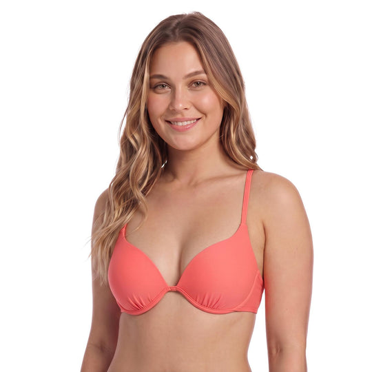 Traje de Baño Mujer Top Copa|H2O Wear Naranjo