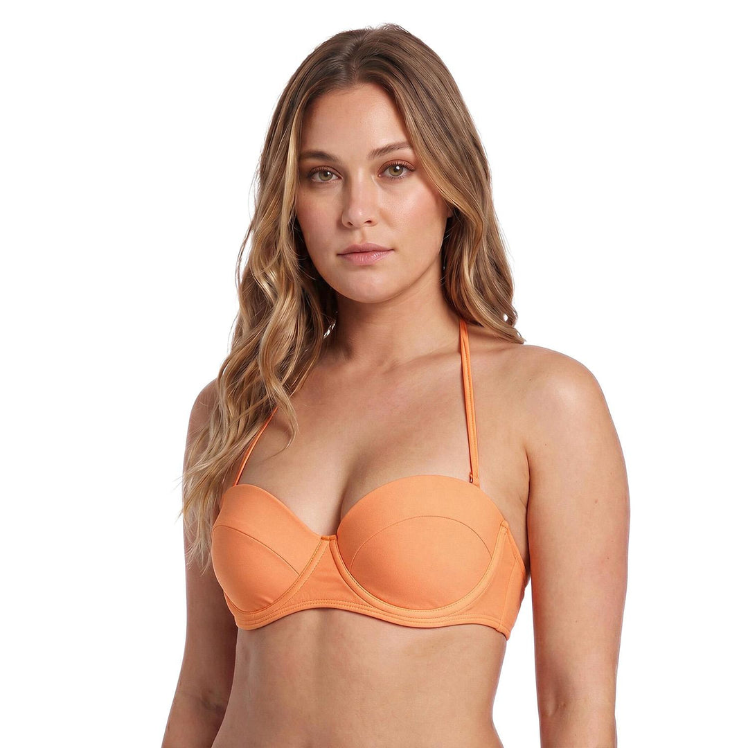 Bikini Top Balcony Naranja Mujer | H2O Wear