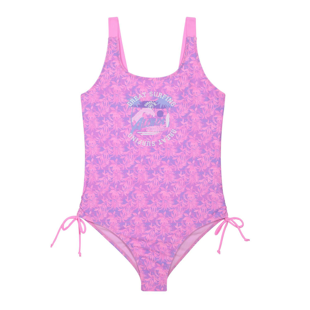 Traje de Baño UV50 Teens Niña Camiseta Subl | H2O WEAR