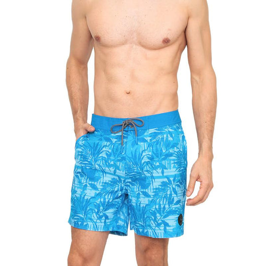 Traje de Baño Hombre Short Pretina W Stretch H2O Wear Azul