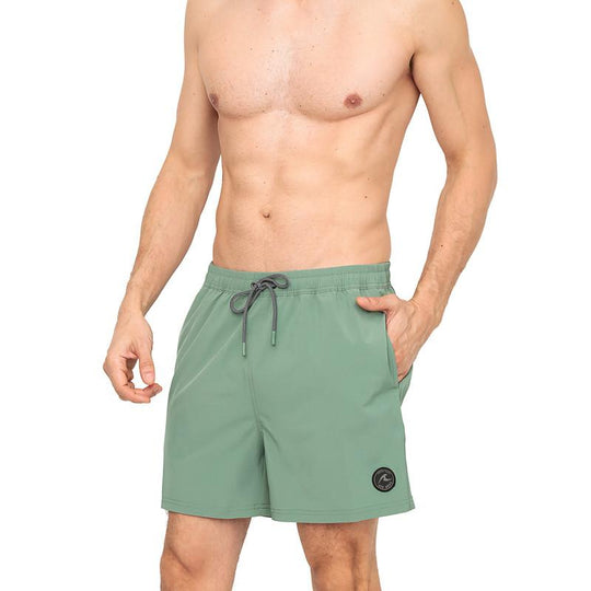 Traje de Baño Hombre Short W Stretch H2O Wear Verde