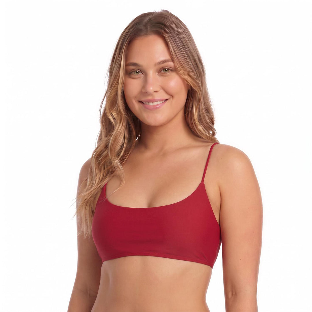 Bikini Top Burdeo Mujer | H2O Wear