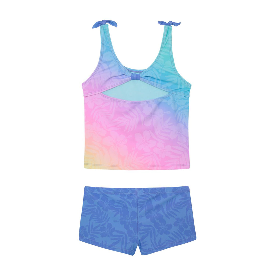 Tankini UV50 Niña Top Ribbons Falsos | H2O WEAR