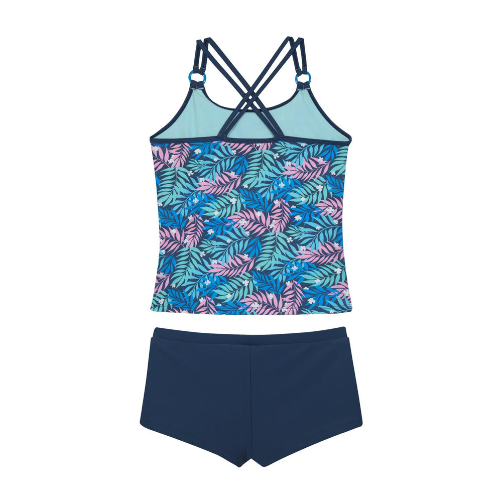 Tankini UV50 Teens Niña Subl Espalda Cruzada | H2O WEAR