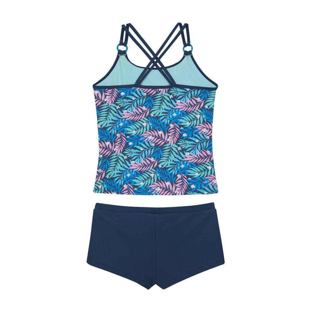 Tankini UV50 Teens Niña Subl Espalda Cruzada | H2O WEAR