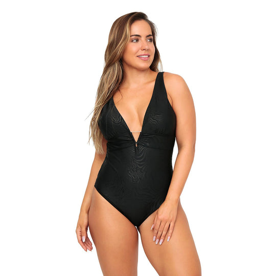Traje de Baño Mujer  Antonia H2O Wear Negro
