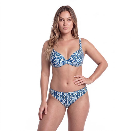 Traje de Baño Bikini Mujer H2O Wear Copa con Folia Verde