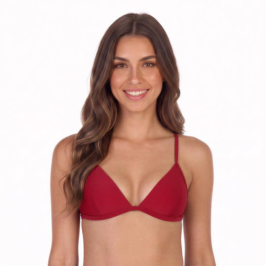 Bikini Top Mujer Burdeo | H2O Wear