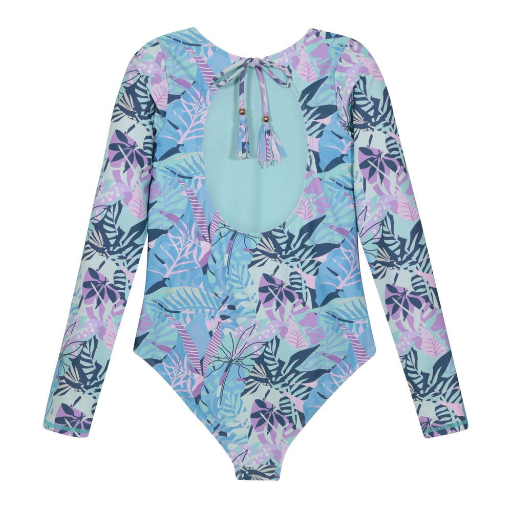 Teens T. Baño ML Cut Out Espalda H2owear