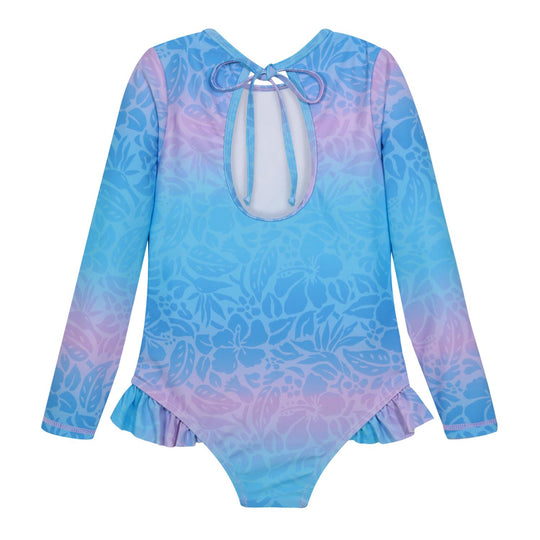Traje de Baño UV50 Niña M.Larga Stitch | DISNEY