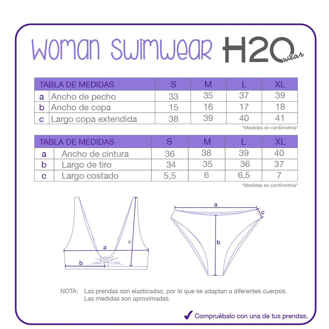 Bikini Mujer Halter Nudo Joy | H2O WEAR