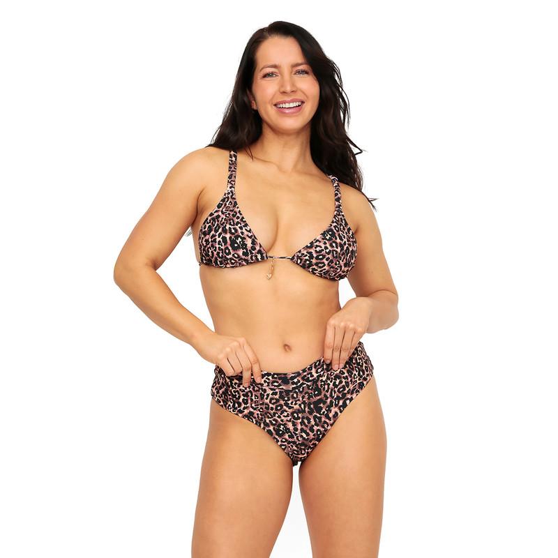 Traje de baño Mujer Bottom Alto Raquel H2O Wear Café