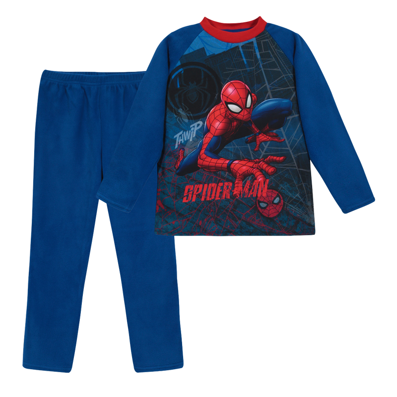 Pijama Spider-Man para niño, Azul / Patchwork