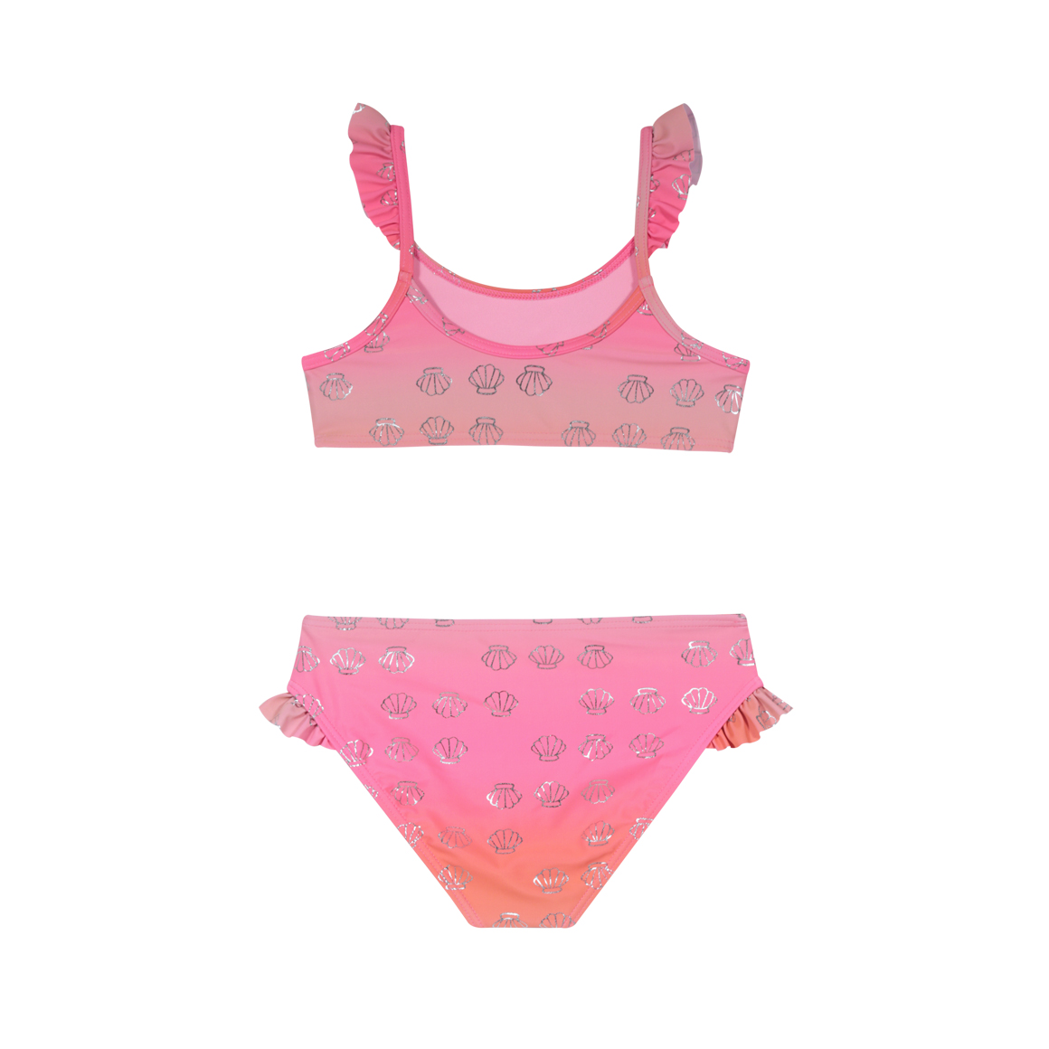 Traje De Baño Niña Bikini Uv30 H2o Wear Vuelos Coral H2o Wear