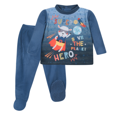 Pijama Niño Polar Azul Marvel Spiderman - H2O Wear